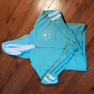 NWOT OCEAN CITY ZIPPER HOODIE, SWEATSHIRT,  SIZE MED